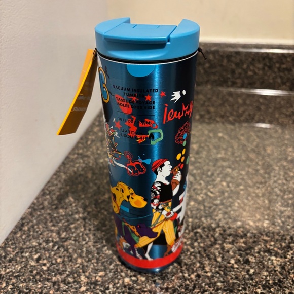 Starbucks X Marcos Chin New York Insulated Tumbler 16 Oz 2025 Limited Edition - Picture 3 of 9